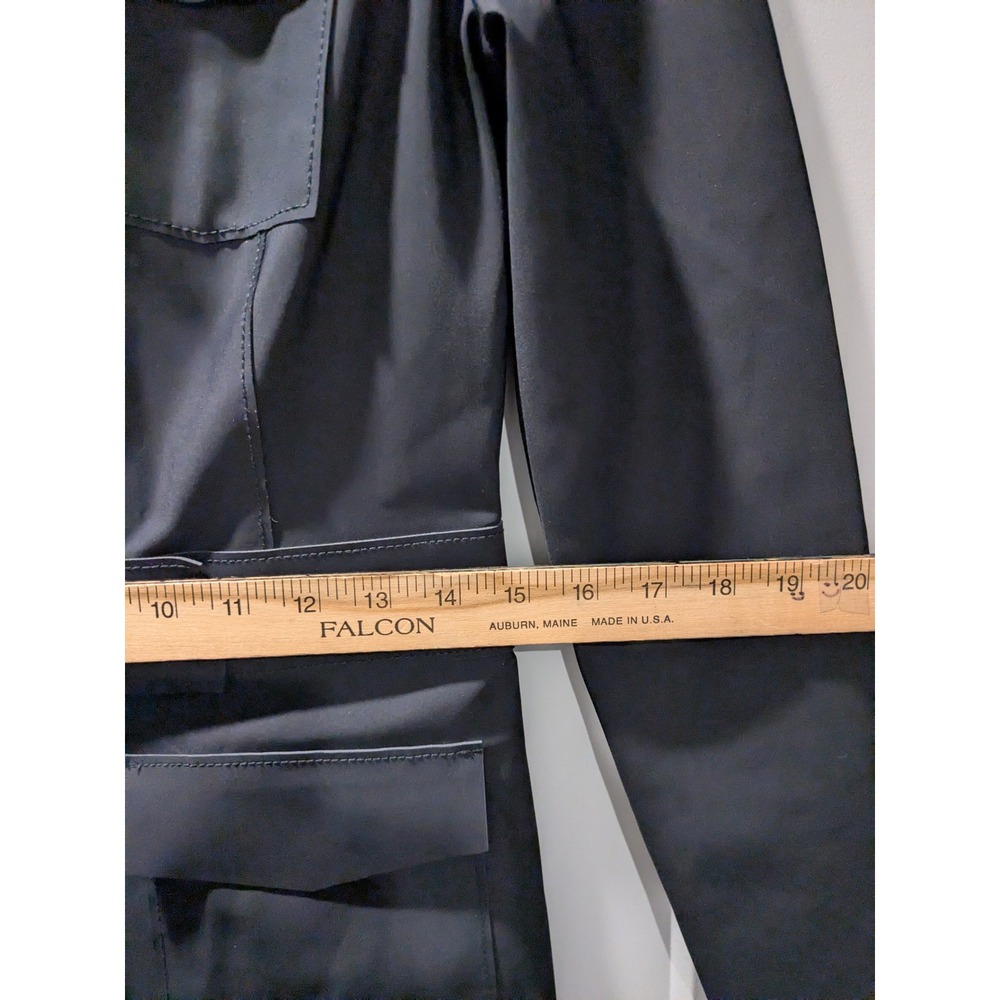 Tory Burch Courbette Corpcore Trench Minidress Womens Small Black Bistretch S/P - Picture 10 of 14